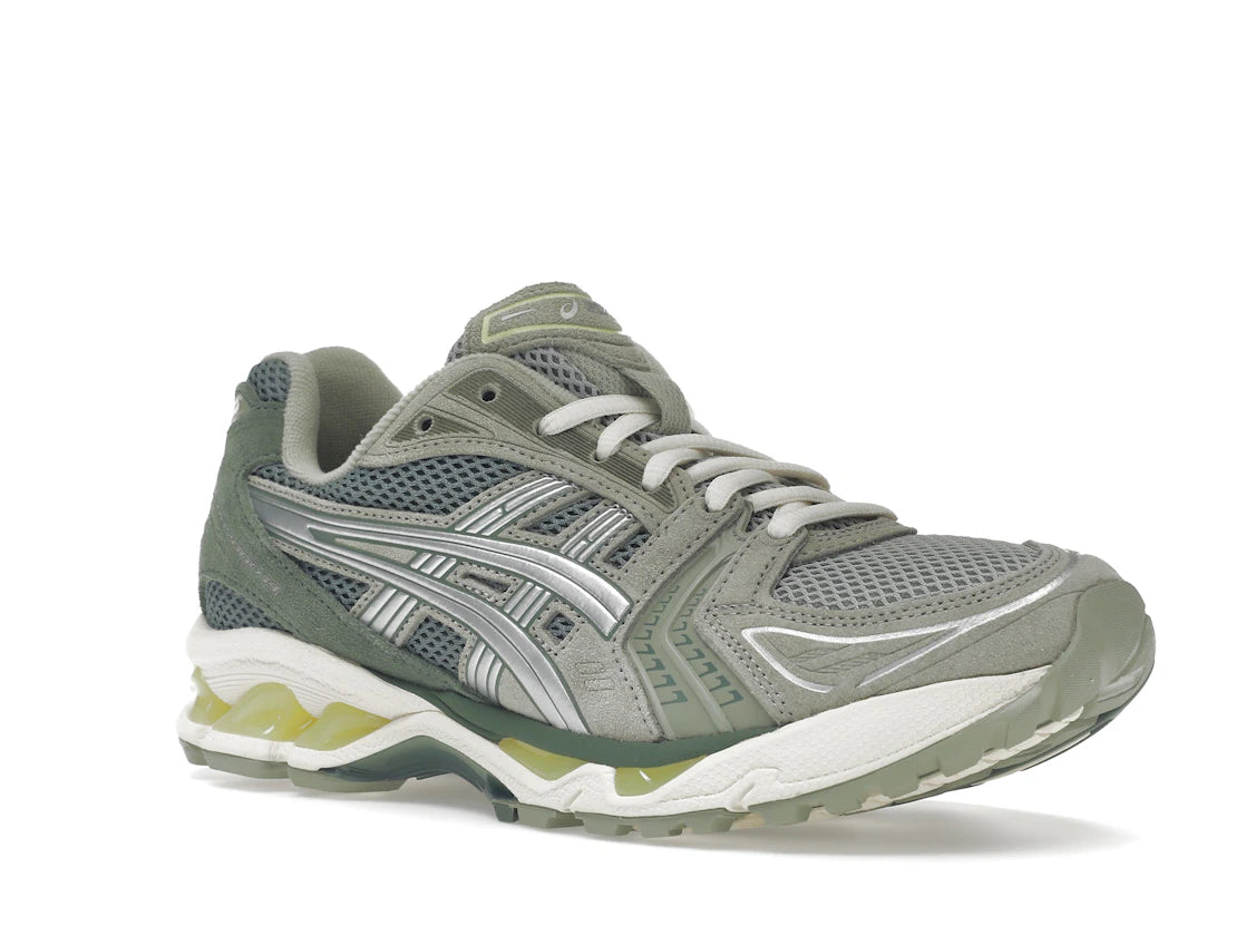 ASICS Gel-Kayano 14 Olive Grey Pure Silver - vue secondaire A