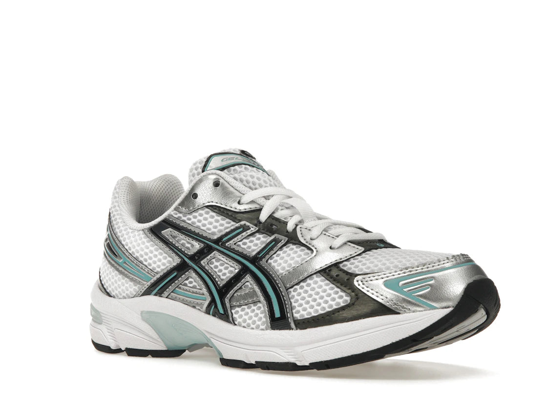 ASICS Gel-1130 Weiß Schwarz Türkis - vue secondaire A