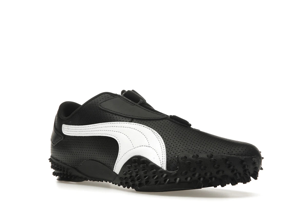 Puma Mostro Perforated Leather Black White
