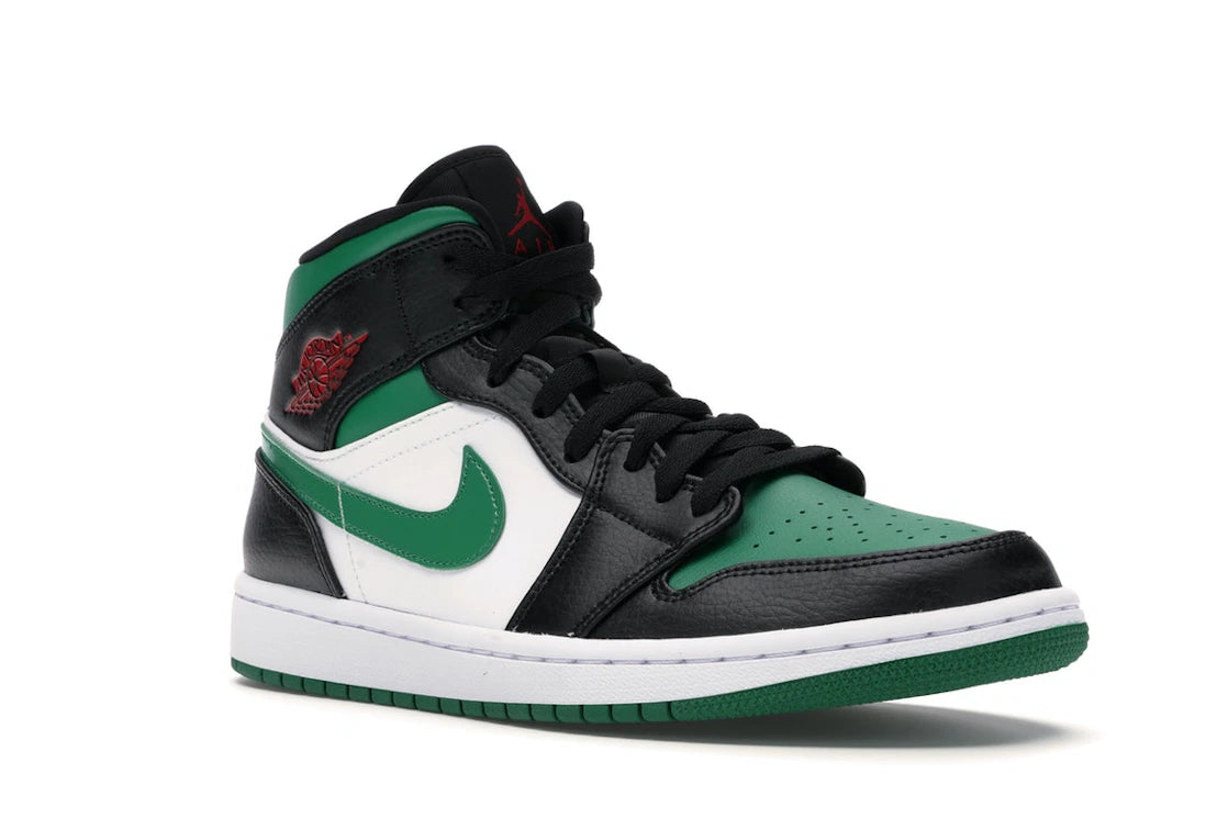 Jordan 1 Mid Green Toe