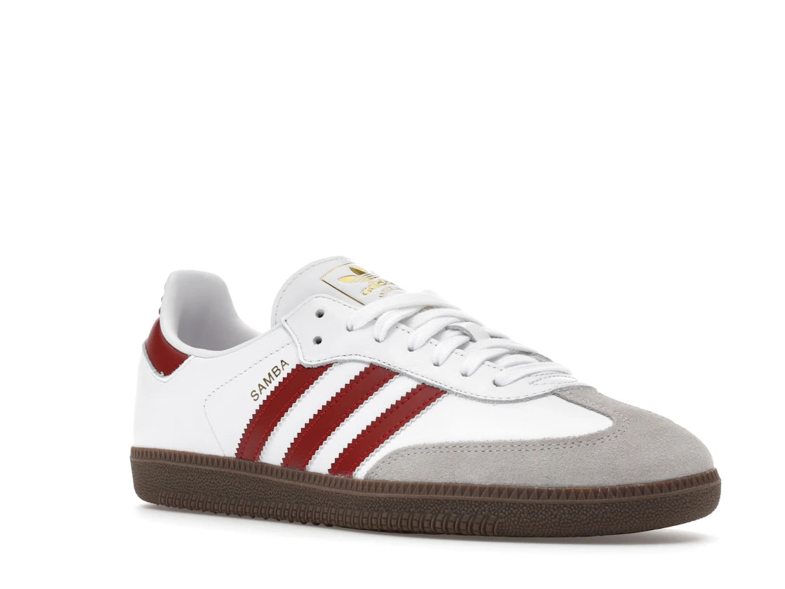 adidas Samba OG Cloud White Preloved Ruby