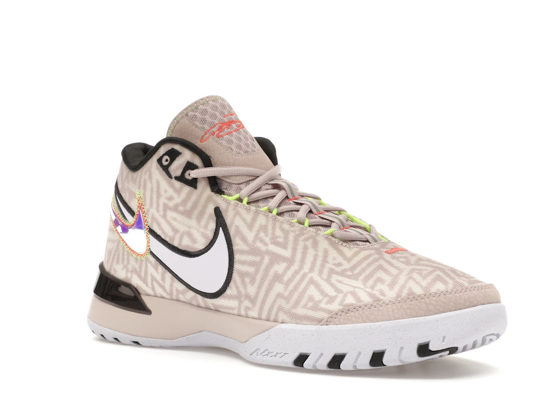 Nike Zoom LeBron NXXT Genisus Platinum Violet - vue secondaire A