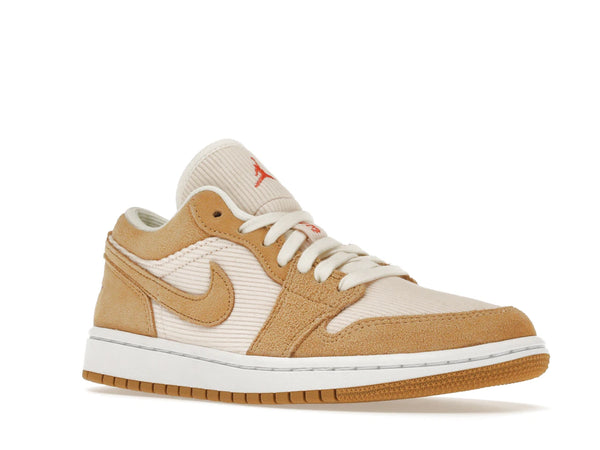 Jordan 1 Low SE Twine Orange Quartz Corduroy (Damen)