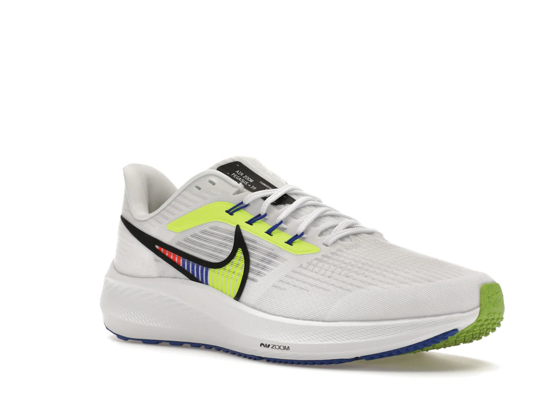 Nike Air Zoom Pegasus 39 PRM White Volt Racer Blue