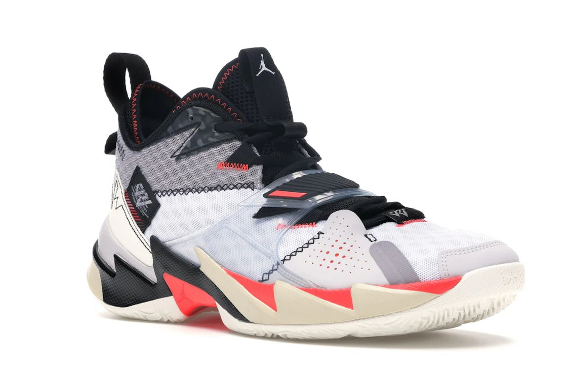 Jordan Why Not Zer0.3 White Bright Crimson Black