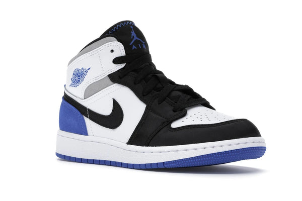 Jordan 1 Mid SE White Black Royal (GS)