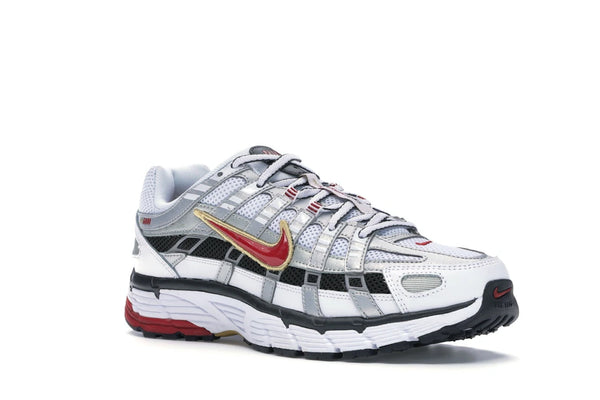 Nike P-6000 White Gold Red (Women's)