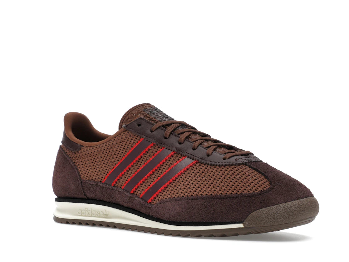 adidas SL 72 OG Shadow Brown Collegiate Red (Women's)
