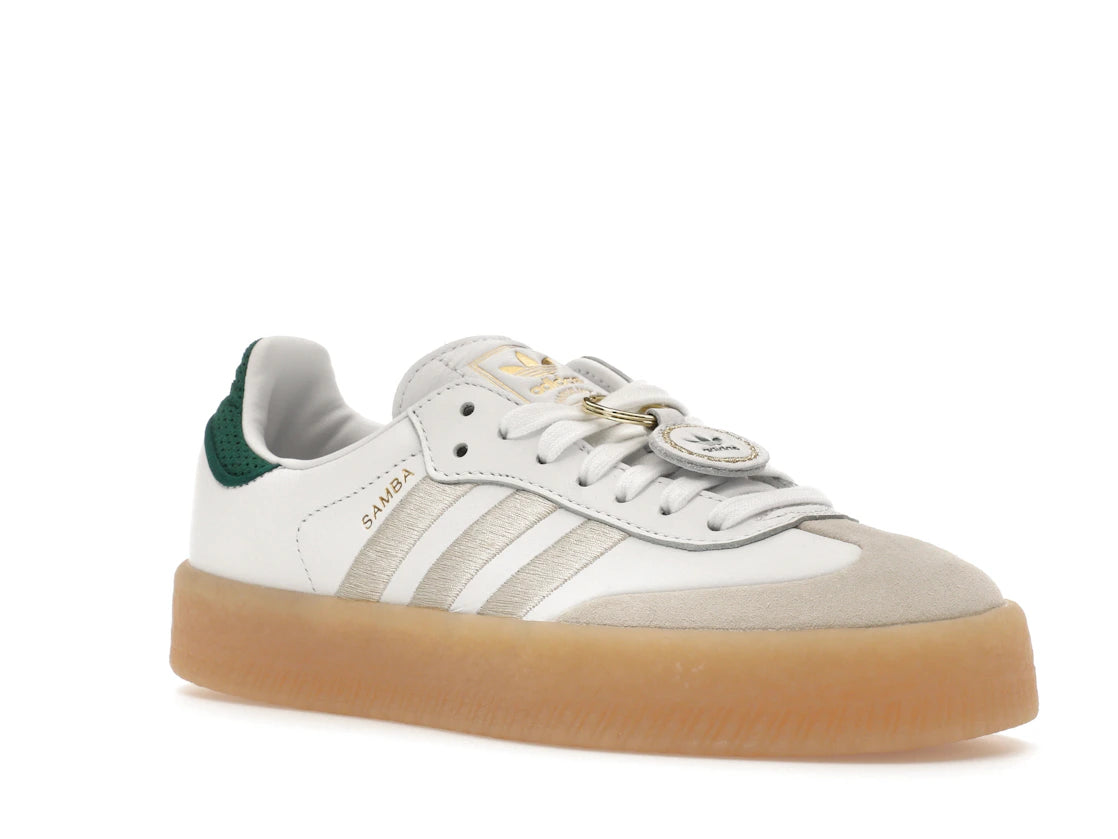 adidas Sambae Off White Aluminum Green (Women's)