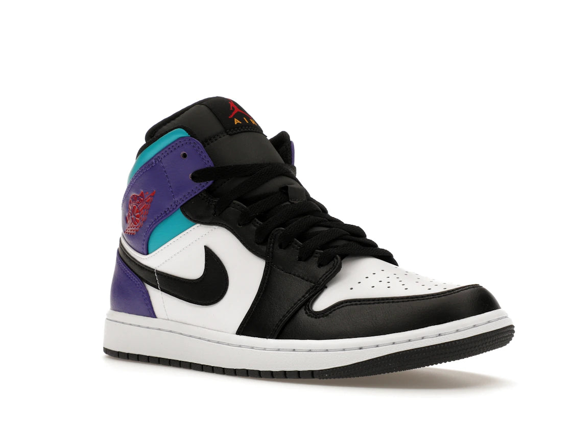 Jordan 1 Mid Court Purple Tropical Twist