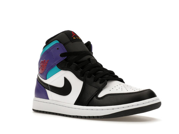 Jordan 1 Mid Court Purple Tropical Twist