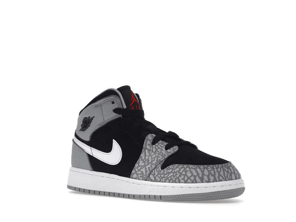 Jordan 1 Mid SE Elephant Print (GS)