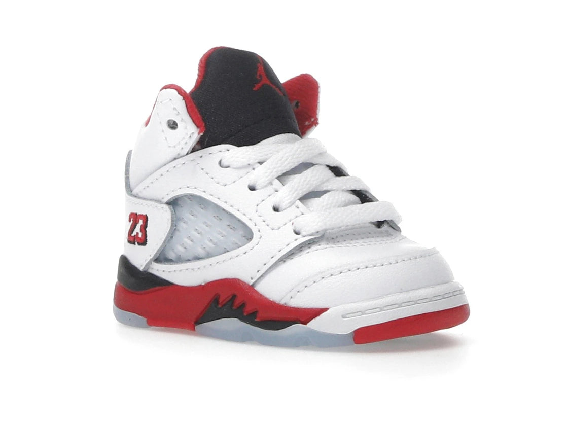 Jordan 5 Retro Fire Red Black Tongue (2025) (TD)