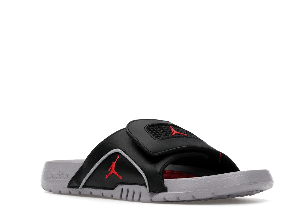 Jordan Hydro 4 Retro Black Cement Grey Fire Red (GS)