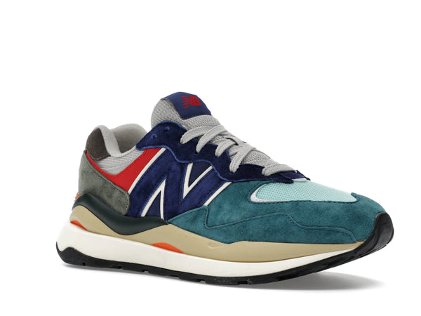 New Balance 57/40 Green Navy Orange Red