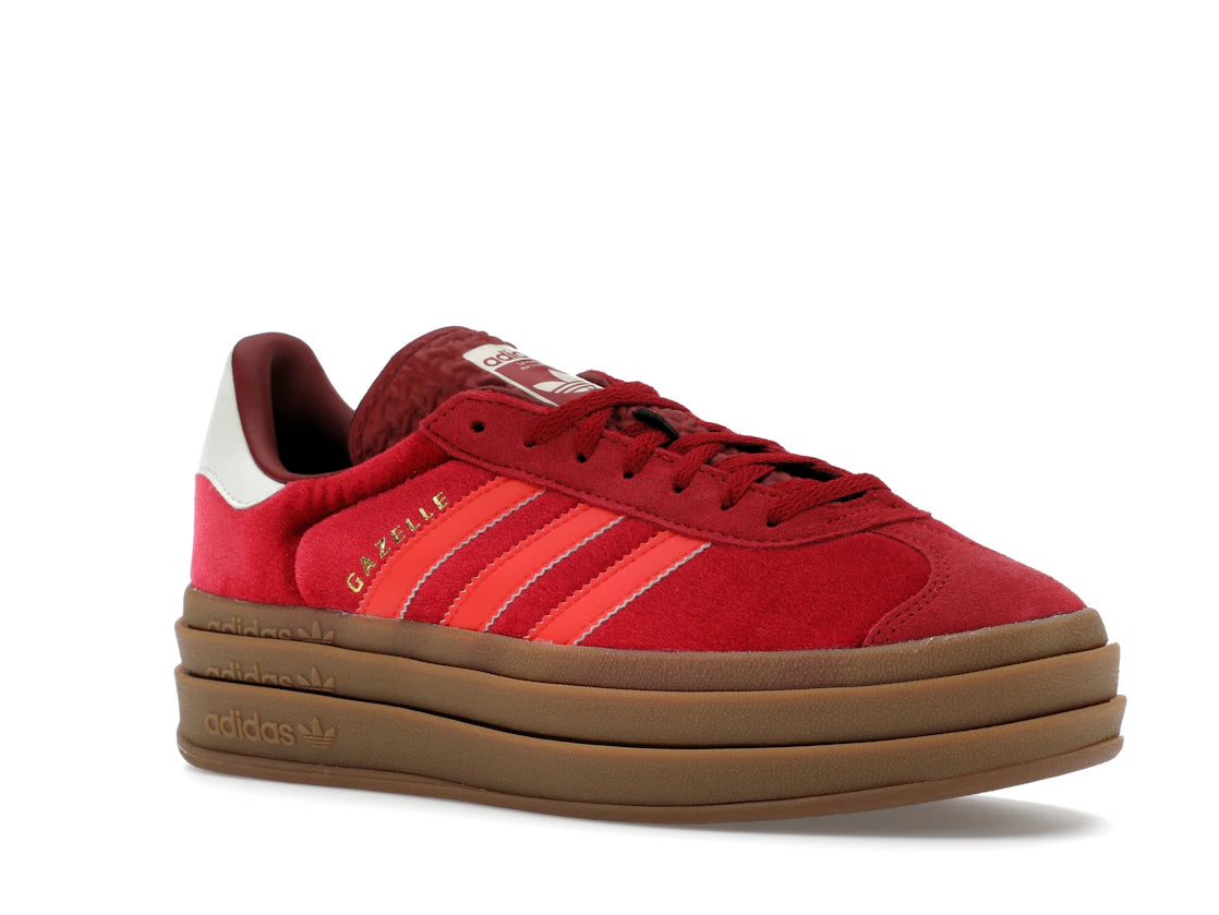 adidas Gazelle Bold Bright Red Velvet (Women's)
