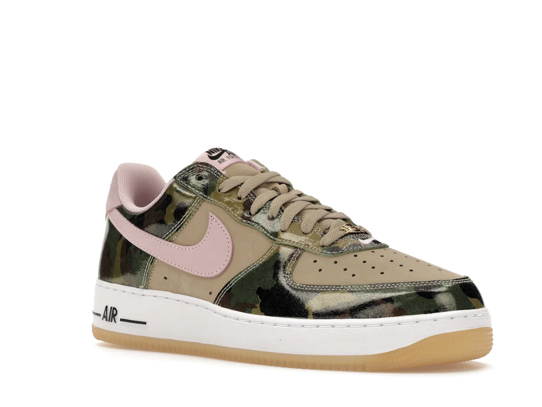 Nike Air Force 1 Low '07 LV8 Patent Camo Pink - vue secondaire A