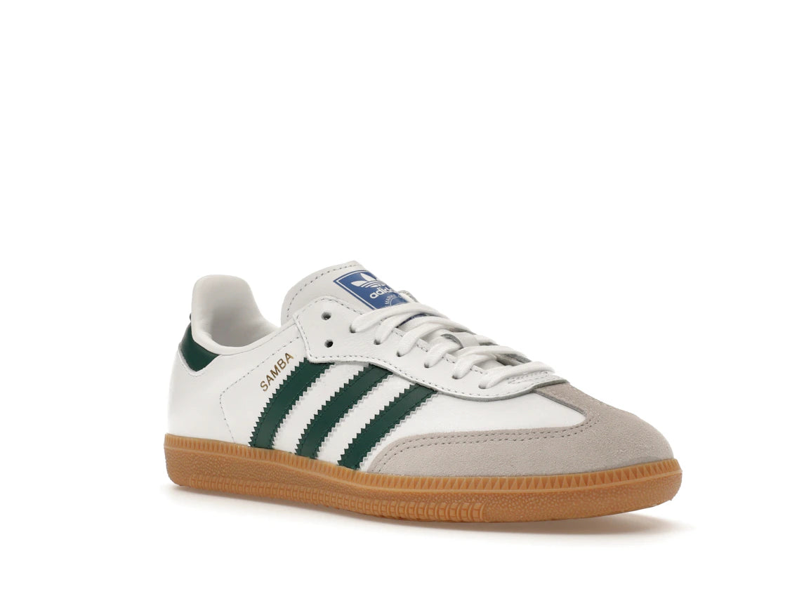 adidas Samba OG White Collegiate Green Gum (Kids)