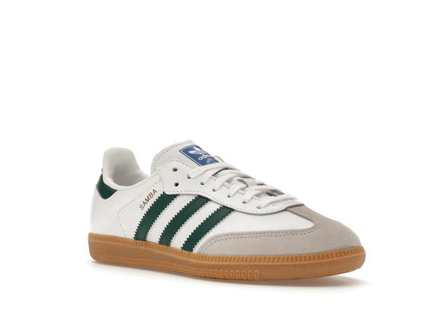 adidas Samba OG White Collegiate Green Gum (Kids)