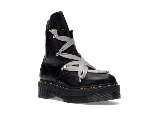 Dr. Martens 1460 Quad Leather Sole Pentagram Jumbo Lace Boot Rick Owens Black