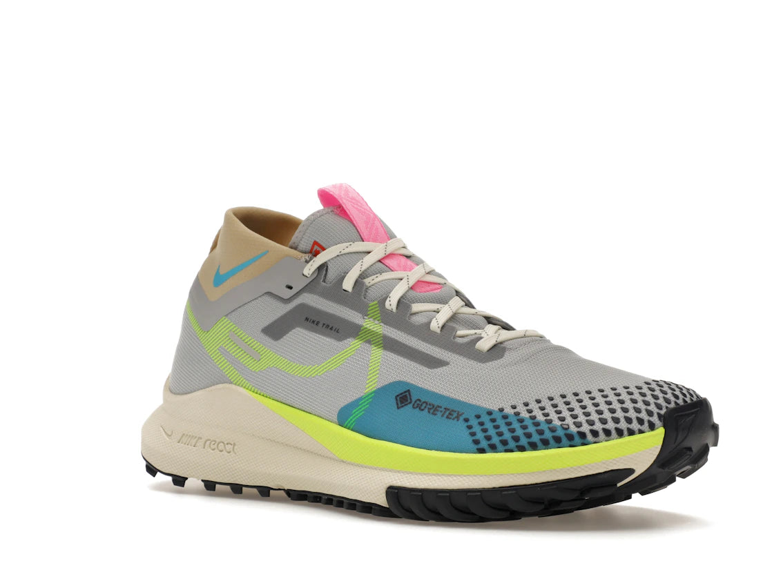 Nike React Pegasus Trail 4 Gore-Tex Wolf Grey Volt