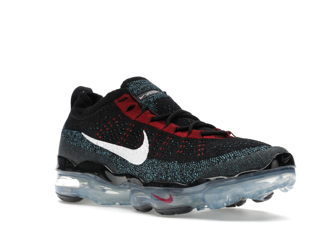 Nike Air VaporMax 2023 Flyknit Black Red Universtiy Blue