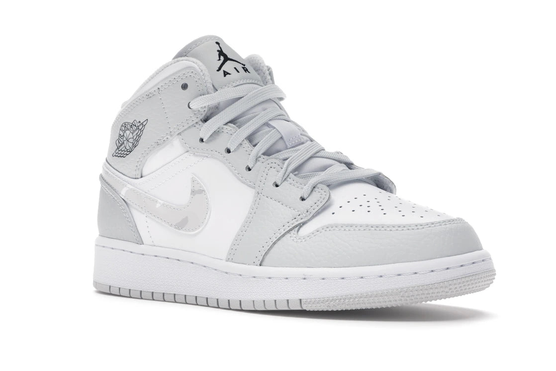 Jordan 1 Mid Grey Camo (GS)