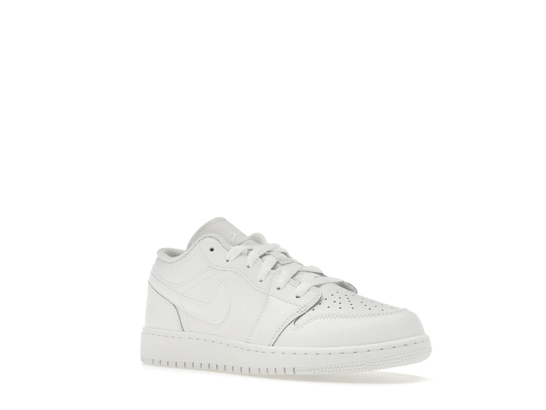 Jordan 1 Low Triple White (2023) (GS)