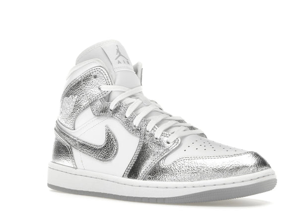 Jordan 1 Mid SE Metallic Silver (Women's)