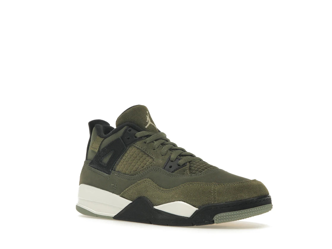 Jordan 4 Retro SE Craft Medium Olive (PS)