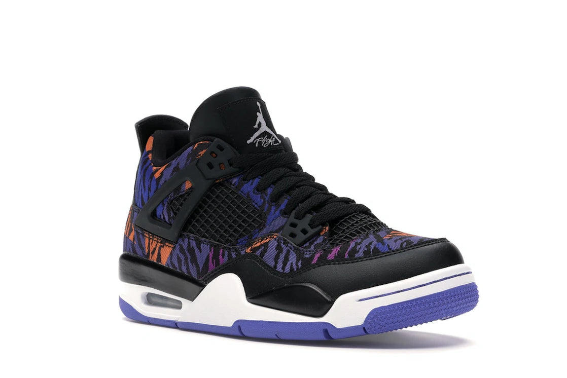 Jordan 4 Retro Black Rush Purple (GS)