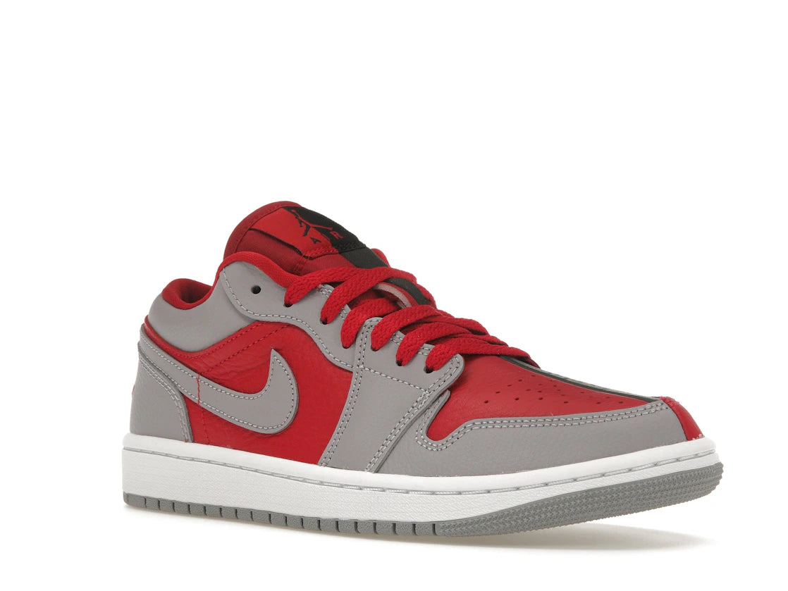 Jordan 1 Low SE Homage Split Gym Red Cement Grey (Women's)