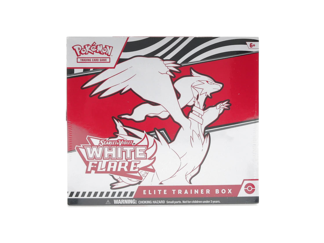 Pokémon Scarlet & Violet White Flare Elite Trainer Box 2025