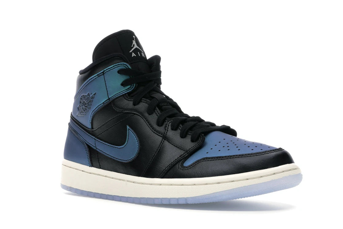 Jordan 1 Mid Iridescent Black (Women's)