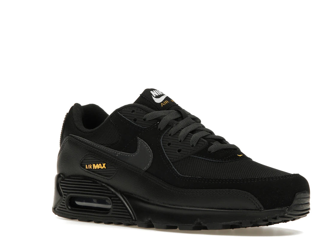 Nike Air Max 90 Schwarz Speed ​​Gelb - vue secondaire A