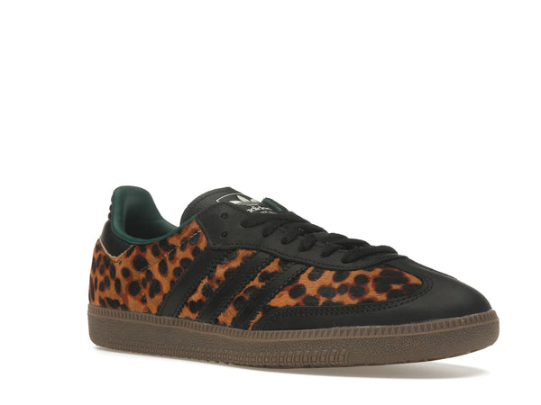adidas Samba OG Black Green Leopard (Women's)