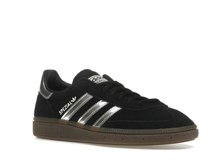 adidas Handball Spezial Core Black Silver Metallic - sneakers view 2
