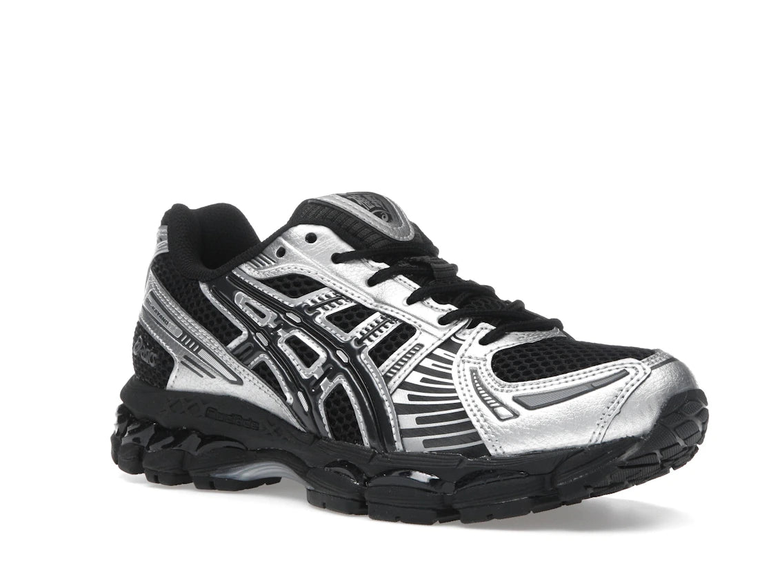 ASICS Gel-Kayano 12.1 Schwarz Reinsilber - vue secondaire A