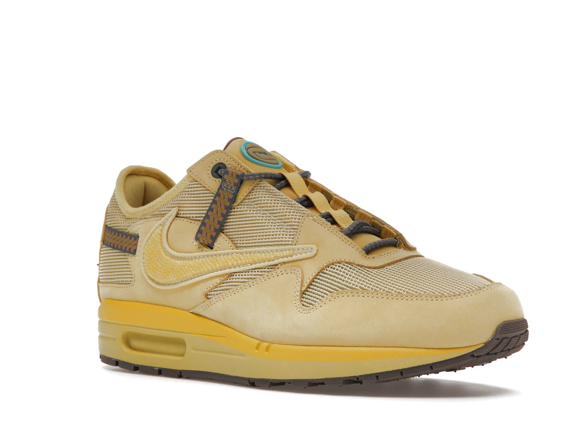 Nike Air Max 1 Travis Scott Cactus Jack Saturn Gold - vue secondaire A