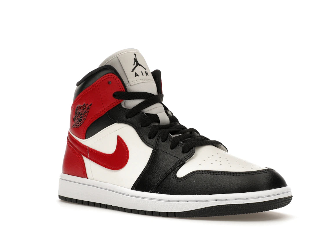 Jordan 1 Mid Gym Red Off Noir (Women's)