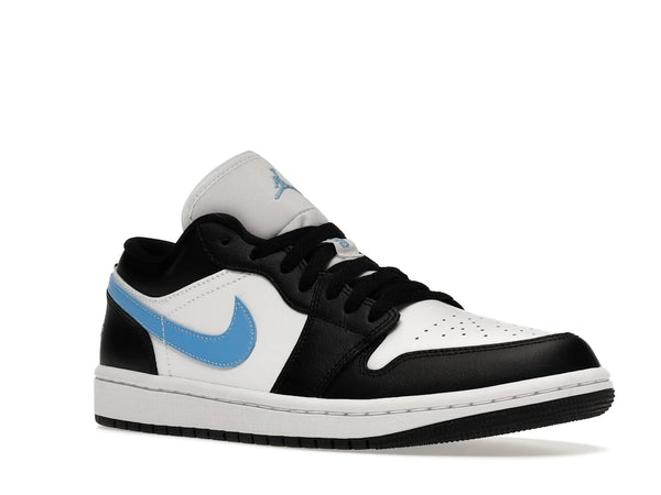Jordan 1 Low Black University Blue White (Women's)