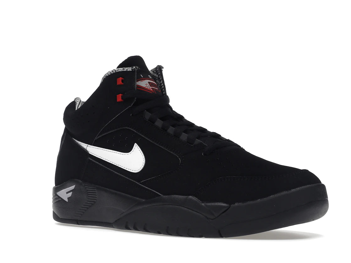 Nike Air Flight Lite II Mid Black White Varsity Red