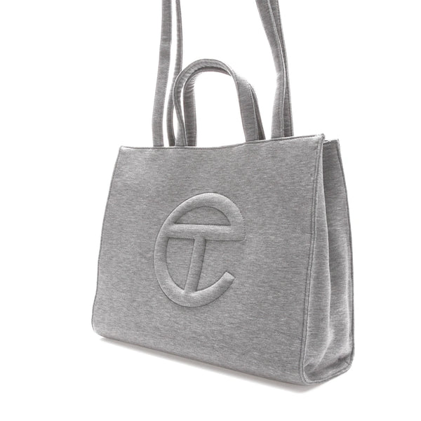 Telfar x UGG Fleece Shopping Bag Medium Heather Grey
