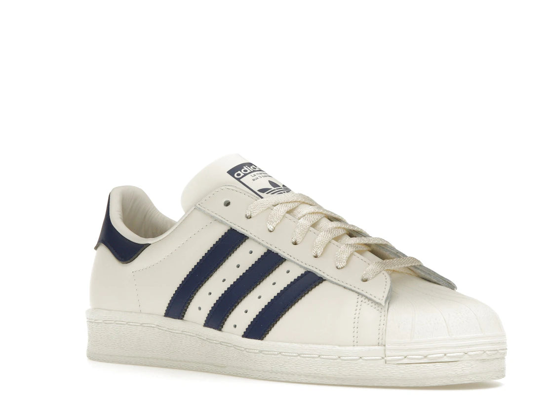 adidas Superstar 82 White Dark Blue