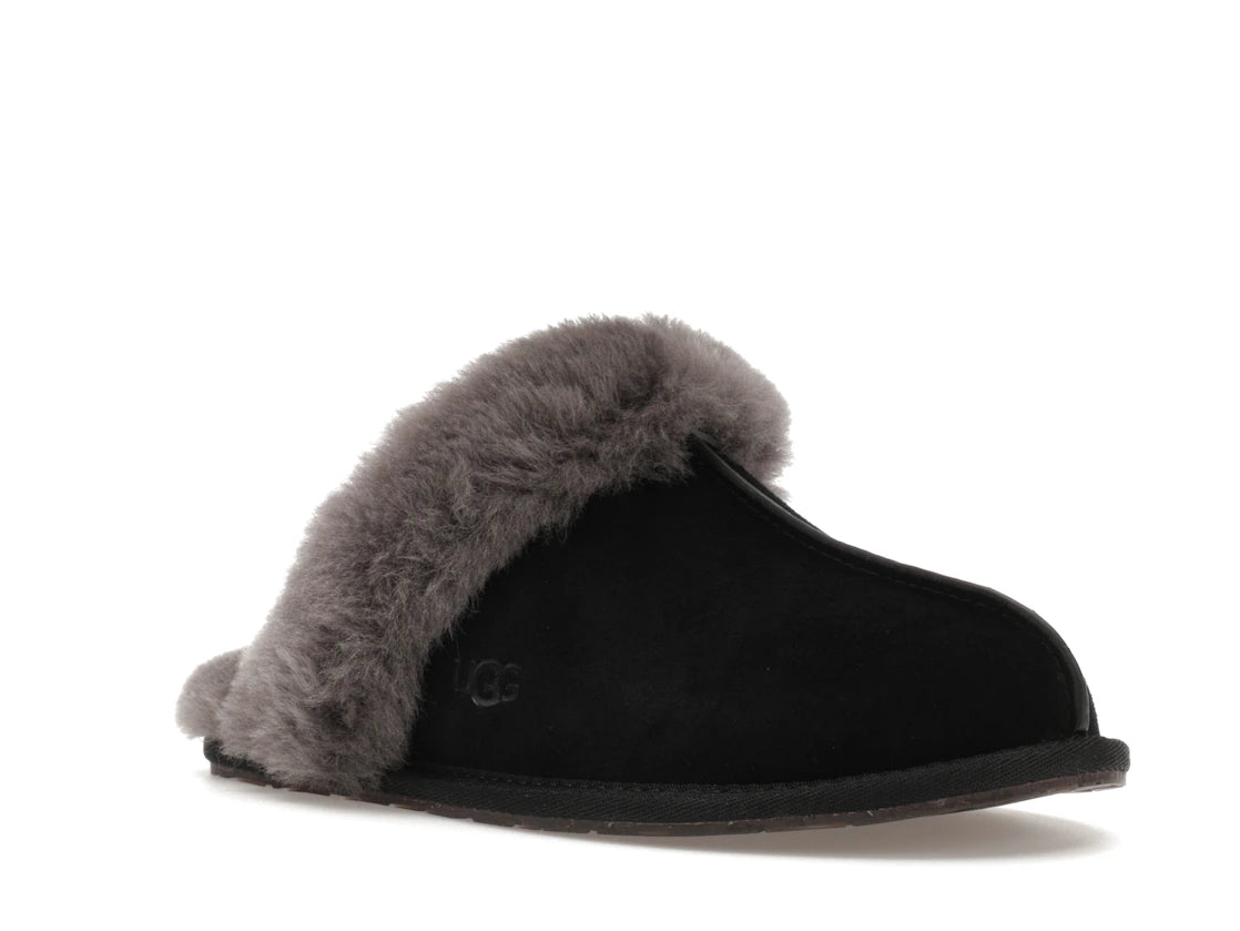 UGG Scuffette II Slipper Black Grey (Women's)