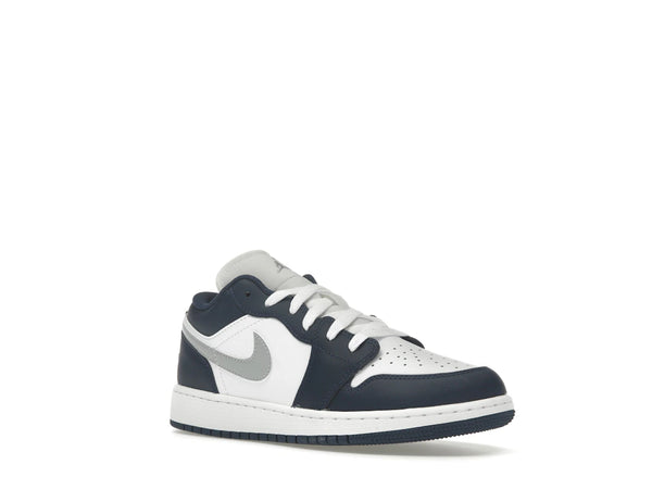 Jordan 1 Low Midnight Navy Wolf Grey (GS)