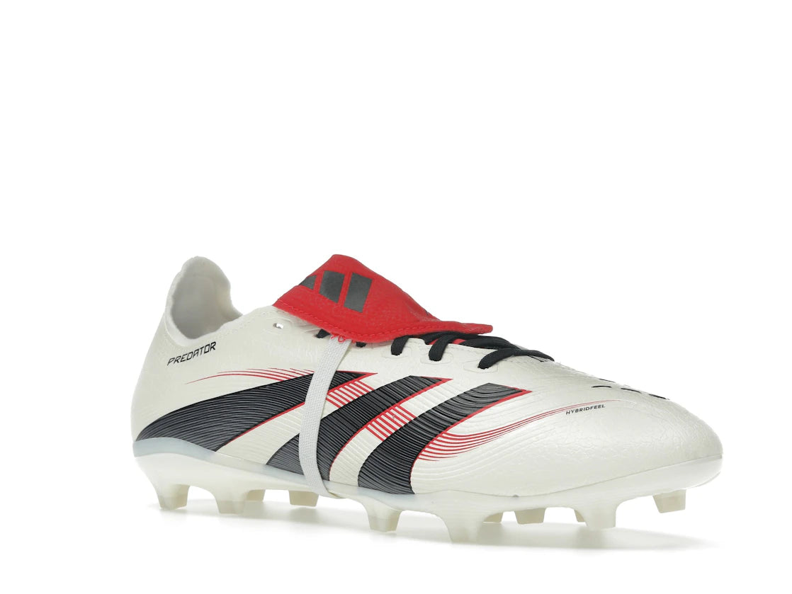 adidas Predator League Fold-Over Tongue FG/MG Off White Core Black Pure Ruby