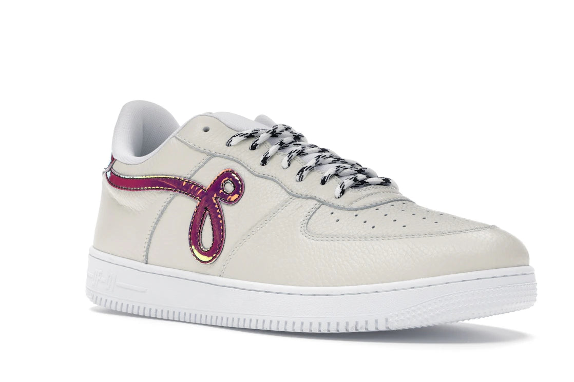 John Geiger GF-01 Off-White Pebbled Leather