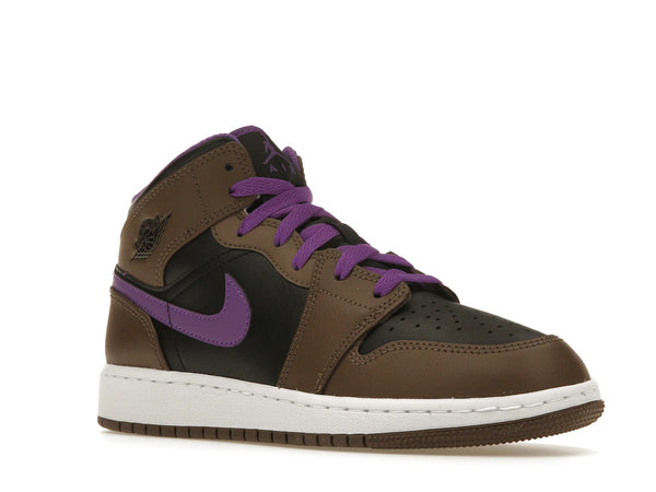 Jordan 1 Mid Purple Mocha (GS)