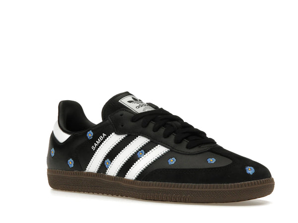 adidas Samba Light Blue Floral Core Black (Women's)